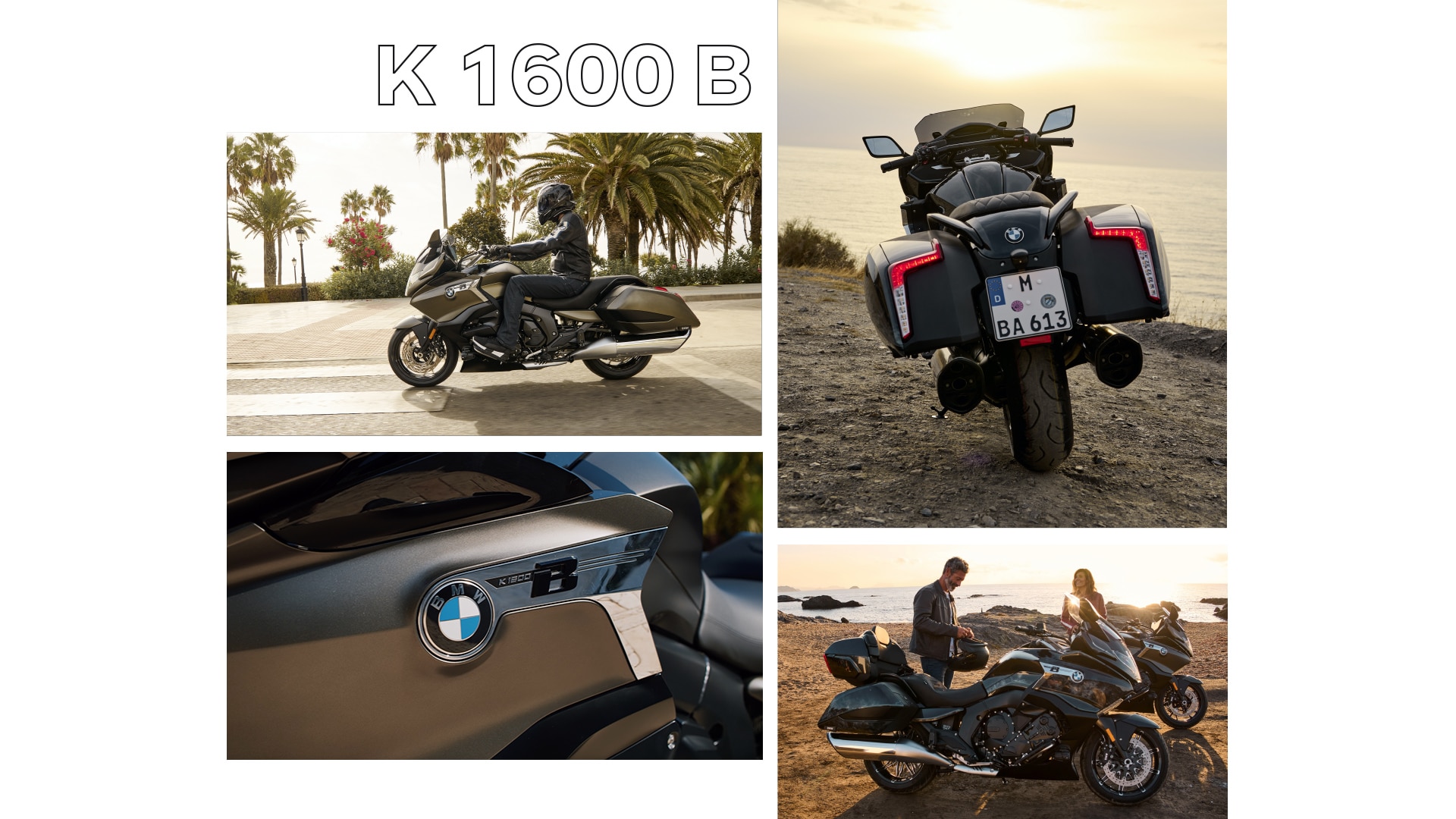 라이딩 중인 K 1600 B의 디테일