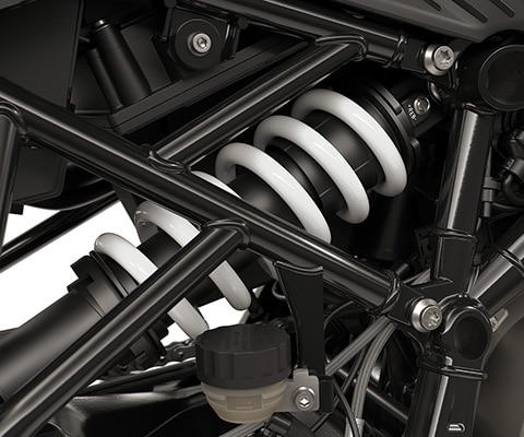 BMW Motorrad F 450 GS의 조정식 스프링 스트럿