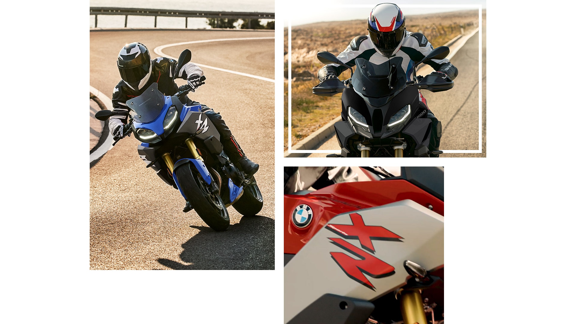 BMW Motorrad XR 모델의 콜라쥬.