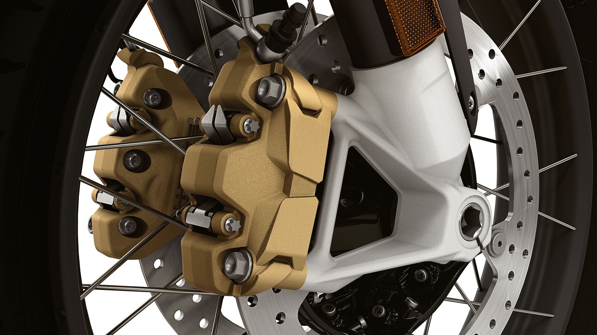 R 1250 GS Adventure에 장착된 DTC 시스템과 ABS Pro.