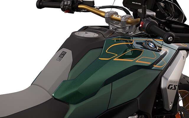 Option 719 사양이 적용된 BMW R 1300 GS Tramuntana의 그래픽 디자인