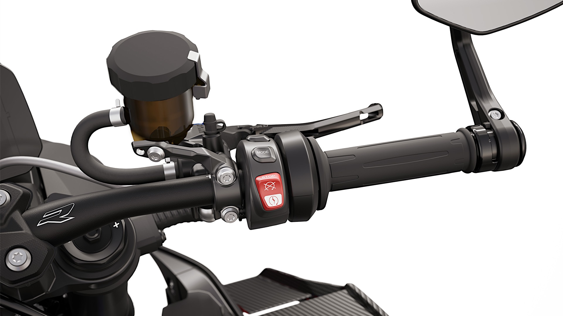 BMW Motorrad M 1000 R의 M 퀵 액션 스로틀 그립