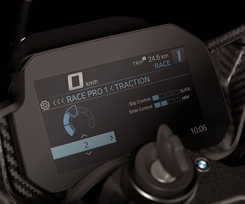 M 1000 RR의 Slip-Slide Control