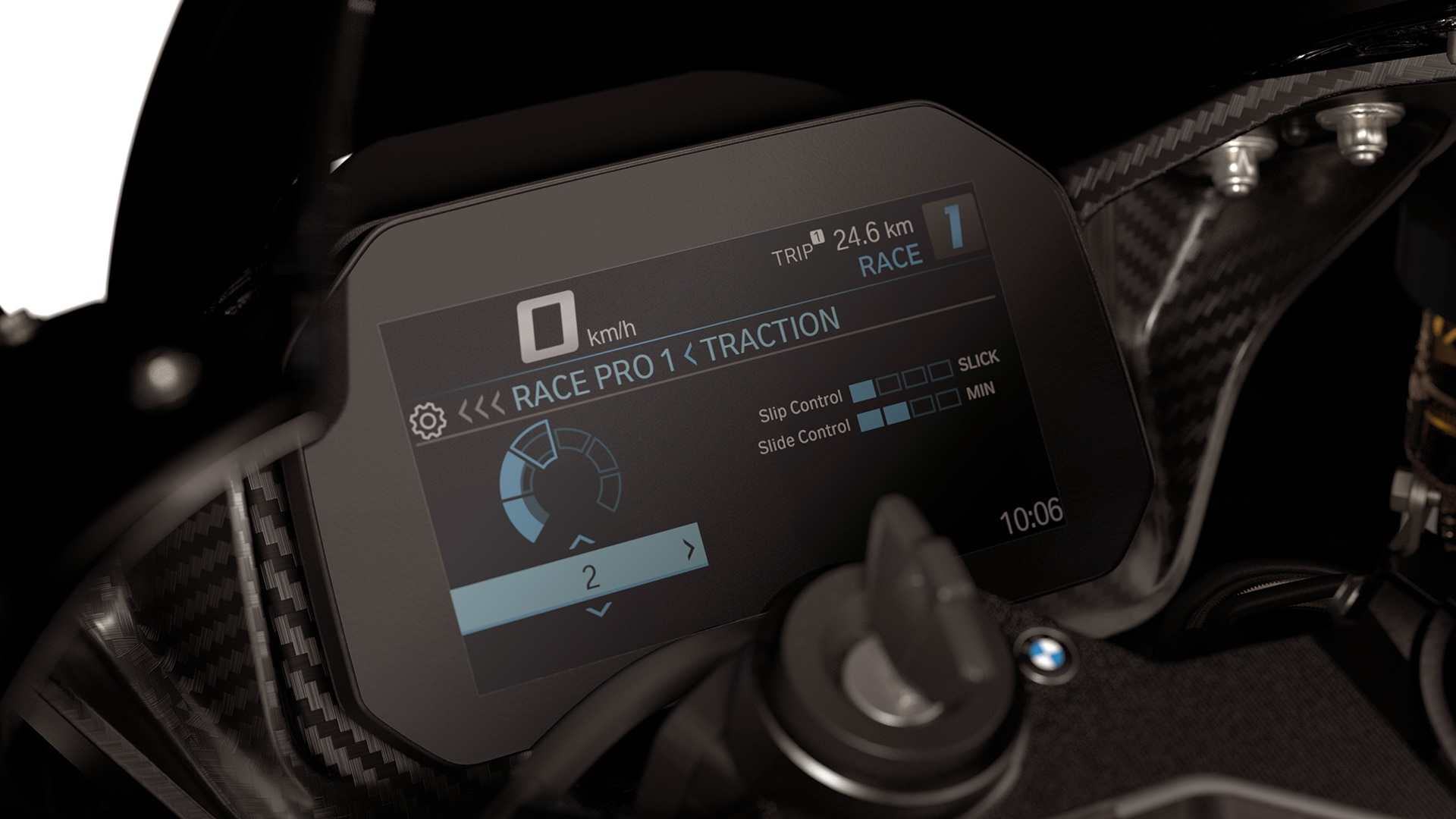 M 1000 RR의 Slip-Slide Control