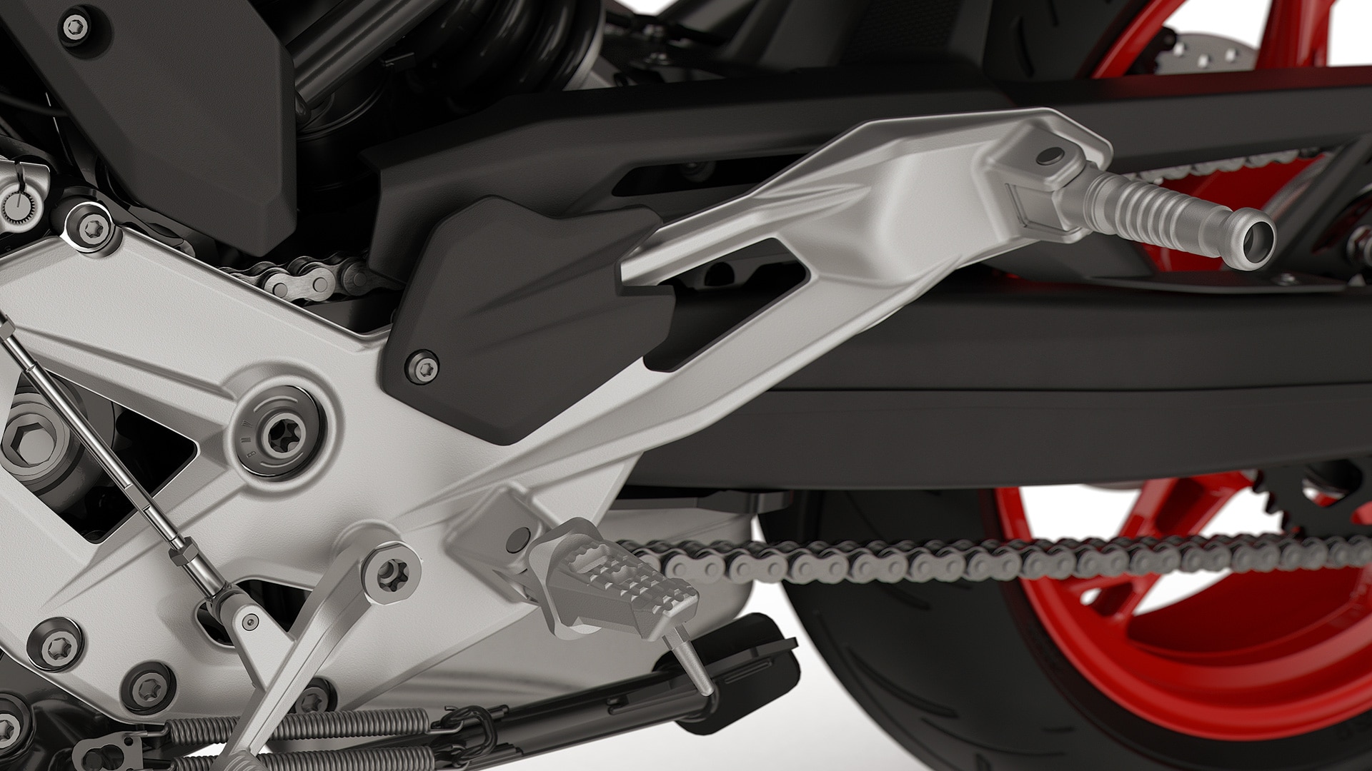 BMW Motorrad의 F 900 R 풋 레스트