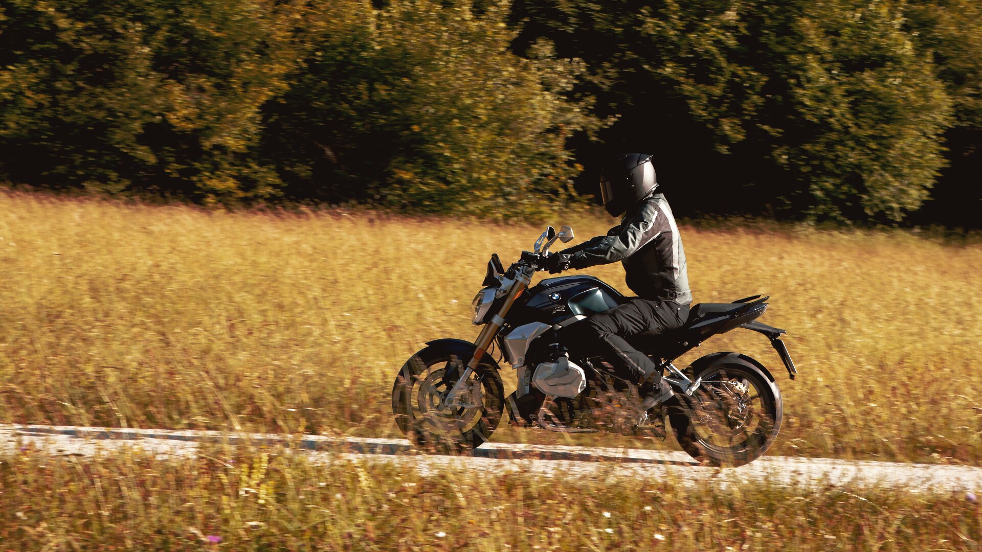 BMW R 1250 R의 주행 장면
