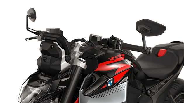 BMW Motorrad R 1300 R 모델의 핸들바 엔드 미러