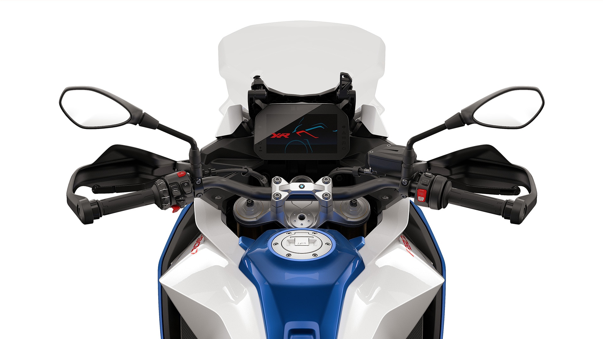 BMW Motorrad의 F 900 XR에 설치된 조정식 업사이드 다운 서스펜션 포크