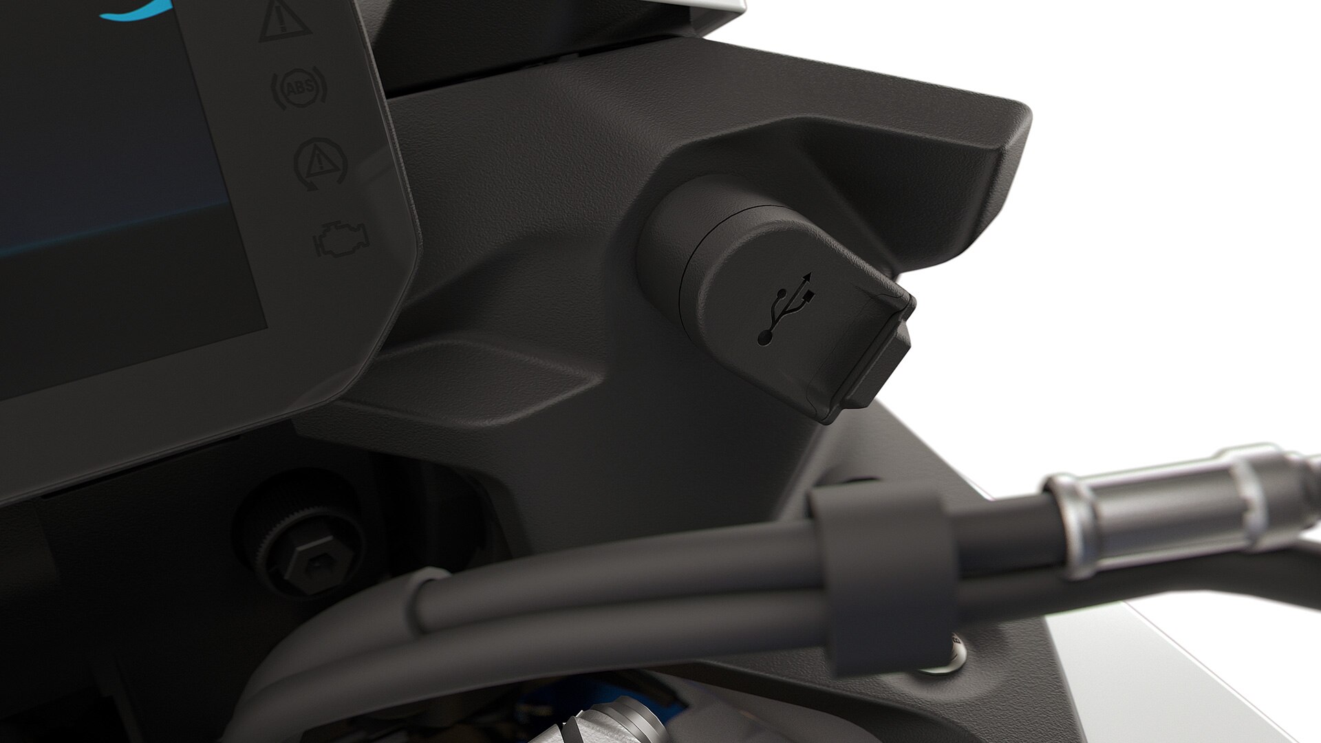 BMW Motorrad의 F 900 XR USB-C 충전 소켓