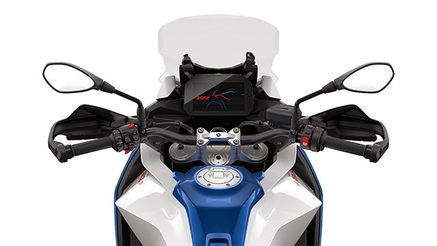 BMW Motorrad의 F 900 XR에 설치된 조정식 업사이드 다운 서스펜션 포크