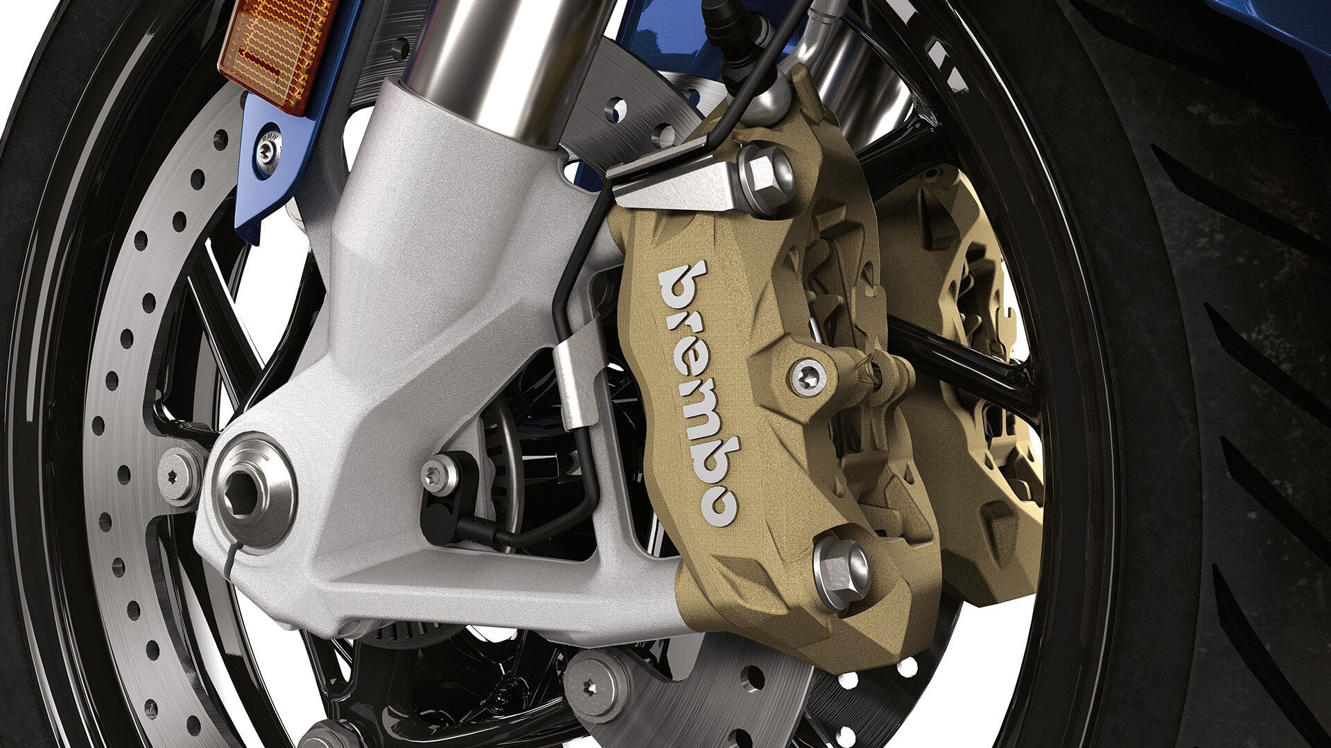 R 1250 RS 모델의 브레이크 유닛