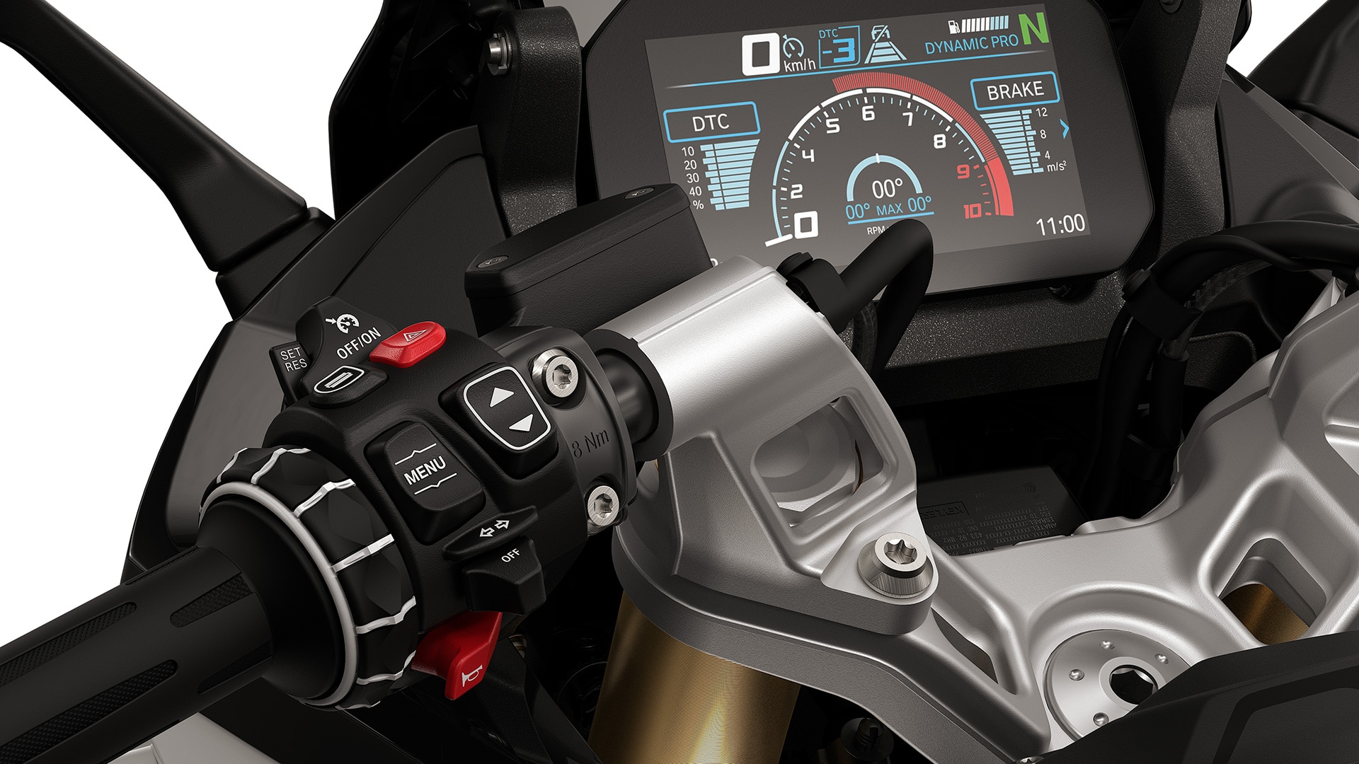 BMW Motorrad R 1300 R 모델의 DTC-Shift