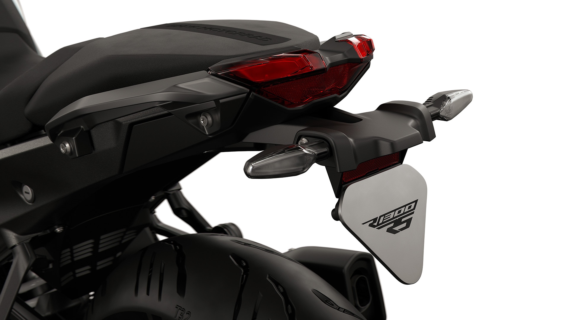 BMW Motorrad R 1300 RS의 후방 모습