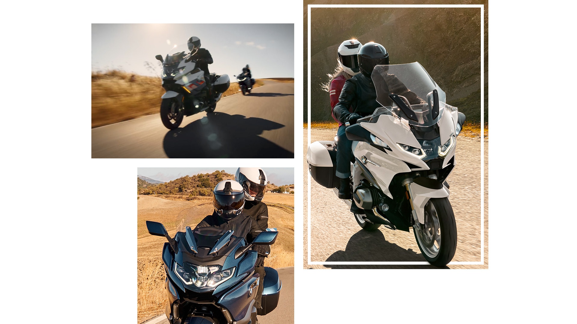 BMW Motorrad Tourer의 주행 가능 모습.