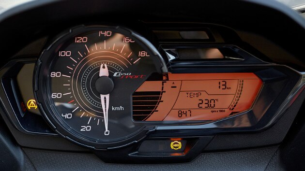 C 650 Sport 계기판