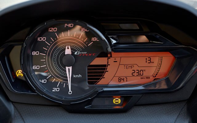 C 650 Sport 계기판